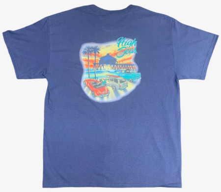 Surf City Vdubs Blue T-shirt